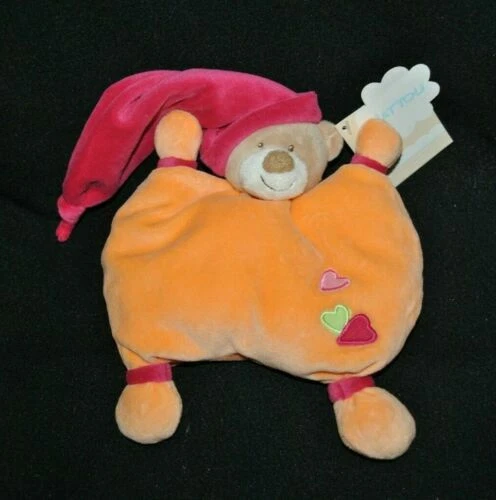 Peluches et doudous ours plats Nattou pour bébé