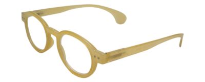 Calabria Elite Designer Blue Light Blocking Glasses R217 Professor 46 mm Yellow