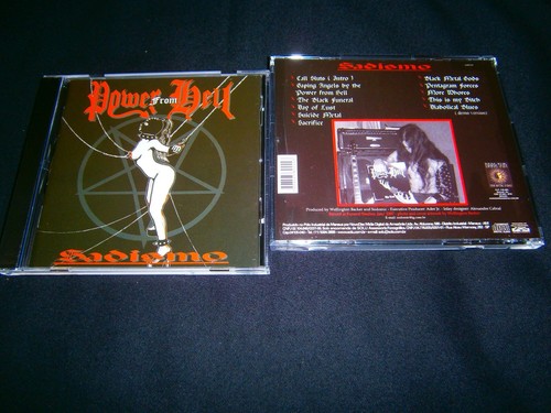 POWER FROM HELL - Sadismo. CD - Foto 3 di 4
