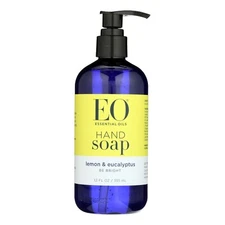 Eo Products Liquid Hand Soap Lemon and Eucalyptus (12 Fl Oz) (Pack of 3)