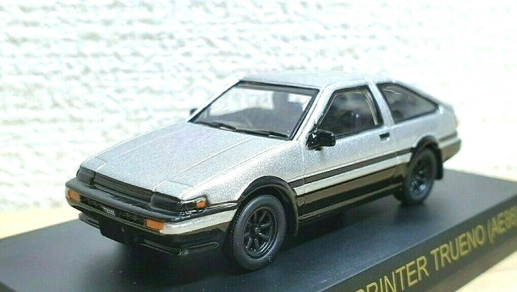 1/64 Kyosho 1986 TOYOTA SPRINTER TRUENO AE86 SILVER diecast car