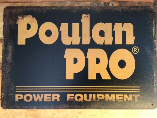 12"x8" Vintage Style "Poulan PRO" Power Equipment Advertising Sign. - Picture 4 of 7