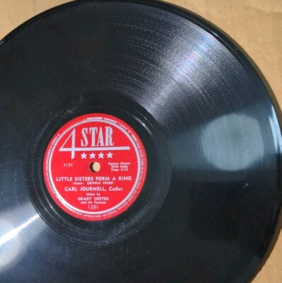 Carl Journell SQUARE DANCE 78 Grady Hester  LITTLE SISTERS FORM A RING 4 STAR M-