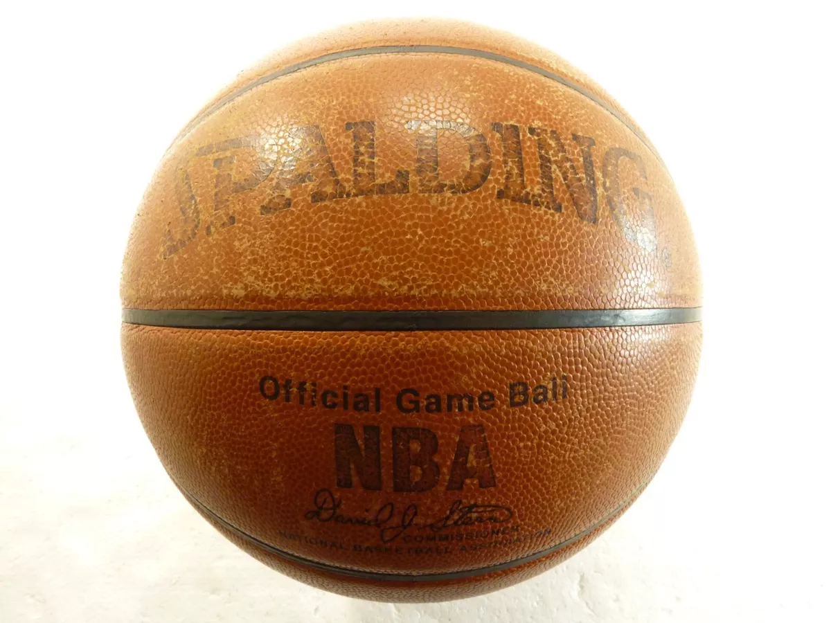 Vintage 1990s Spalding NBA David J. Stern Official Game Ball Basketball  (29.5")