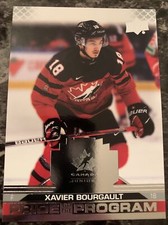 Xavier Bourgault   2022 team canada juniors pride of the program #80