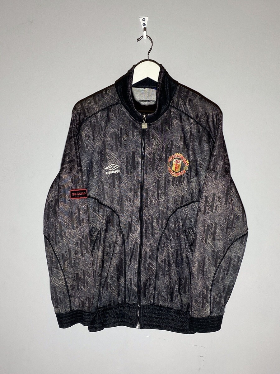Vintage 90s Umbro Manchester United 1992 1993 Sharp Full Zip Vintage 90s Umbro Manchester United 1992 1993 Sharp Full Zip
