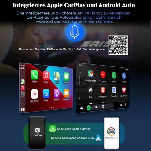 9" Android 14 Autoradio Mercedes A/B Klasse Sprinter Viano Vito VW Crafter Navi - Bild 4 von 24