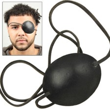 Pirate Sailor Captain Genuine Black Leather E...
