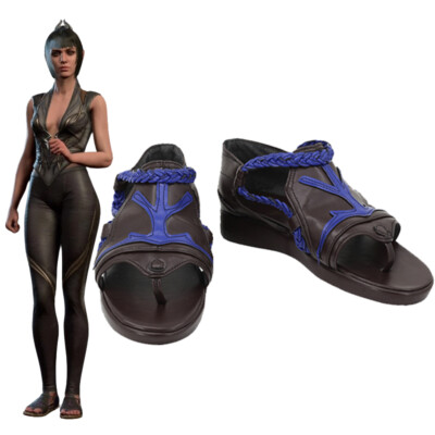 Baldur's Gate 3 BG3 Gate 3 Shadowheart Cosplay Shoes Camp Thong