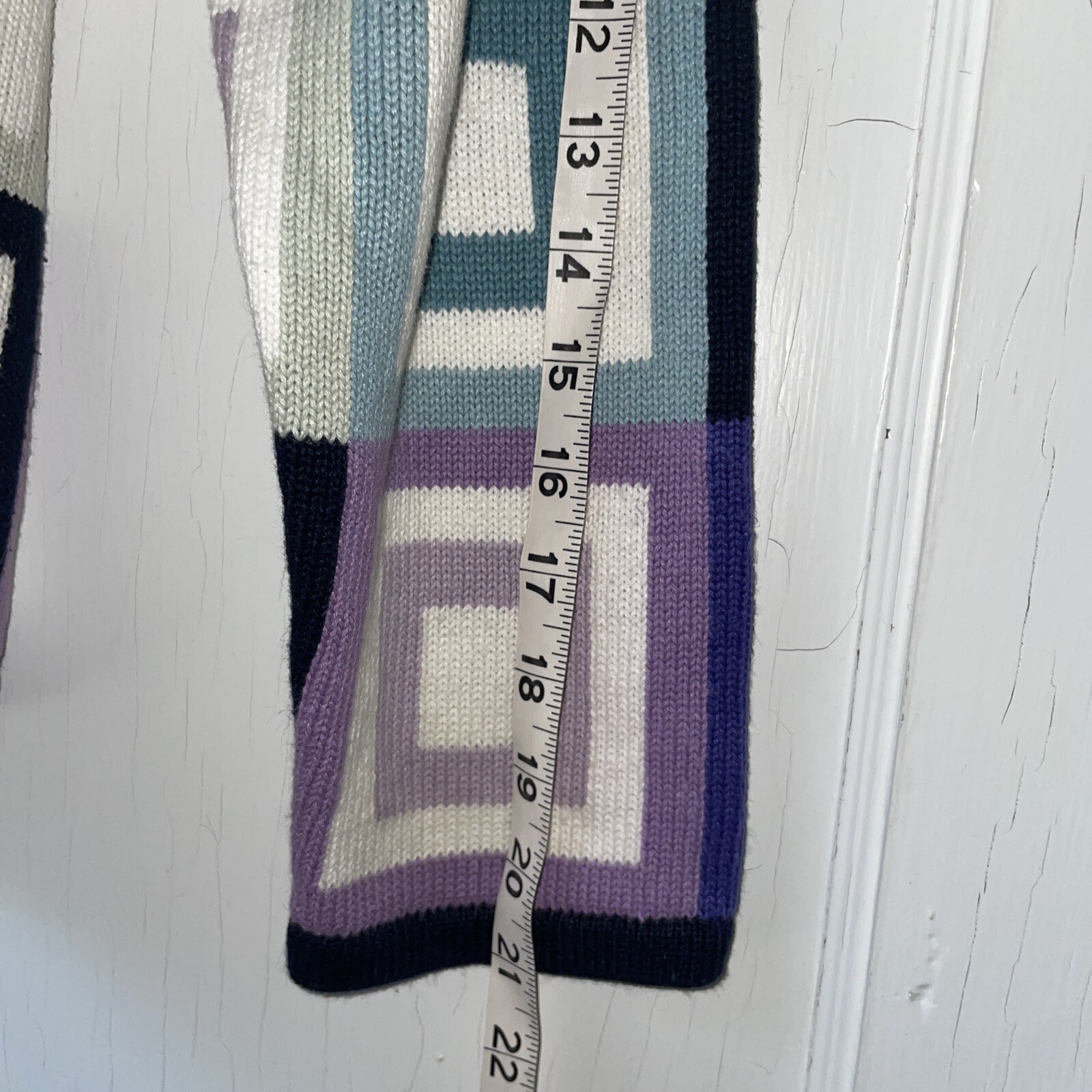 Talbots Vintage Patchwork Rami Cotton Cardigan Ar… - image 6