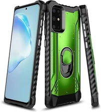 For Samsung Galaxy S20 S20 Plus S20 Ultra Case Metal Magnetic Ring Stand Cover