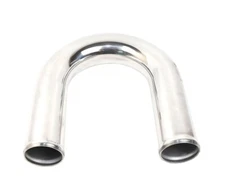Universal Aluminum 180degree Pipe 2.25"OD for Intake Turbo Intercooler 24"Length