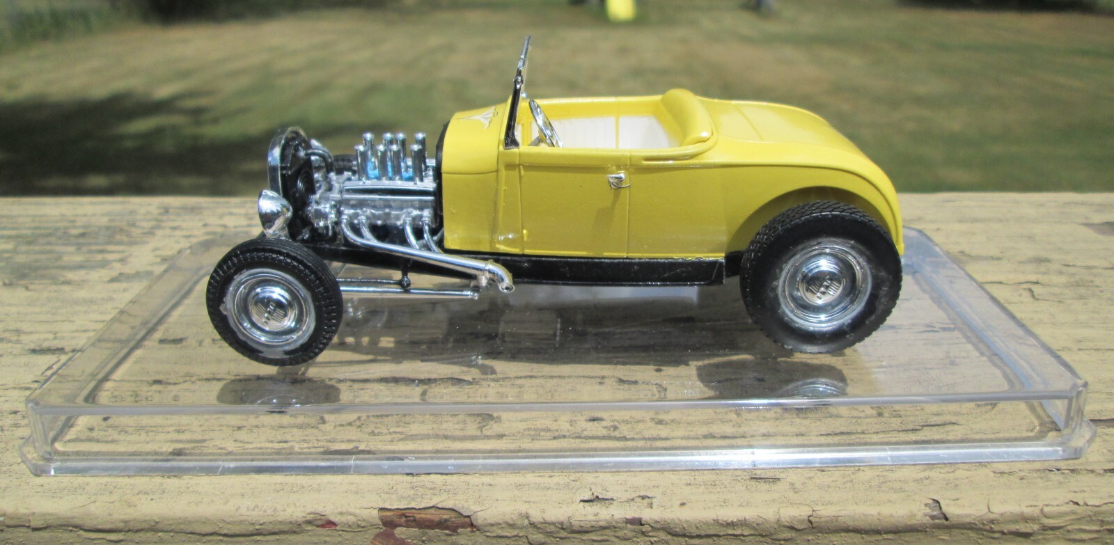 Vintage '29 Model A Roadster 2'n1 Pro Built Revell Model w/ Box