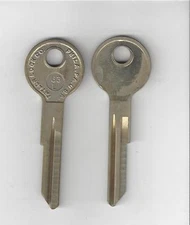 1 VINTAGE NOS UNCUT KEY OPEL BLANK TAYLOR 63L