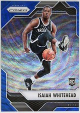 2016-17 Panini Prizm #162 Isaiah Whitehead Blue Prizm Brooklyn Nets