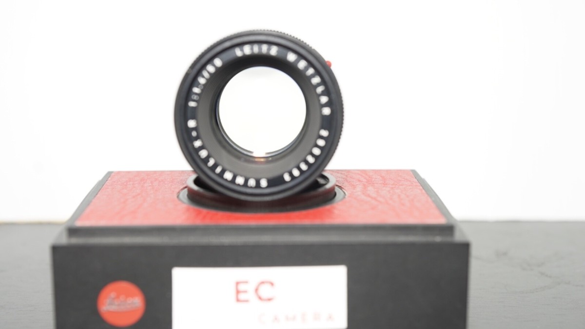 sale！★極上美品！★Leica SUMMILUX-R 50/1.4 3cam Leica Summilux-R 50mm f/1.4 MF 3 Cam Lens Boxed #3232656