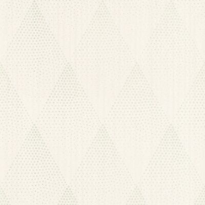 Profhome 374192-GU Grafik Tapete Geometrisch schimmernd weiß silber grau 5,33 m2
