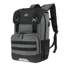 Laptop Backpack with USB Charging Port Fits Up to 17 Inch Laptop, College Grey