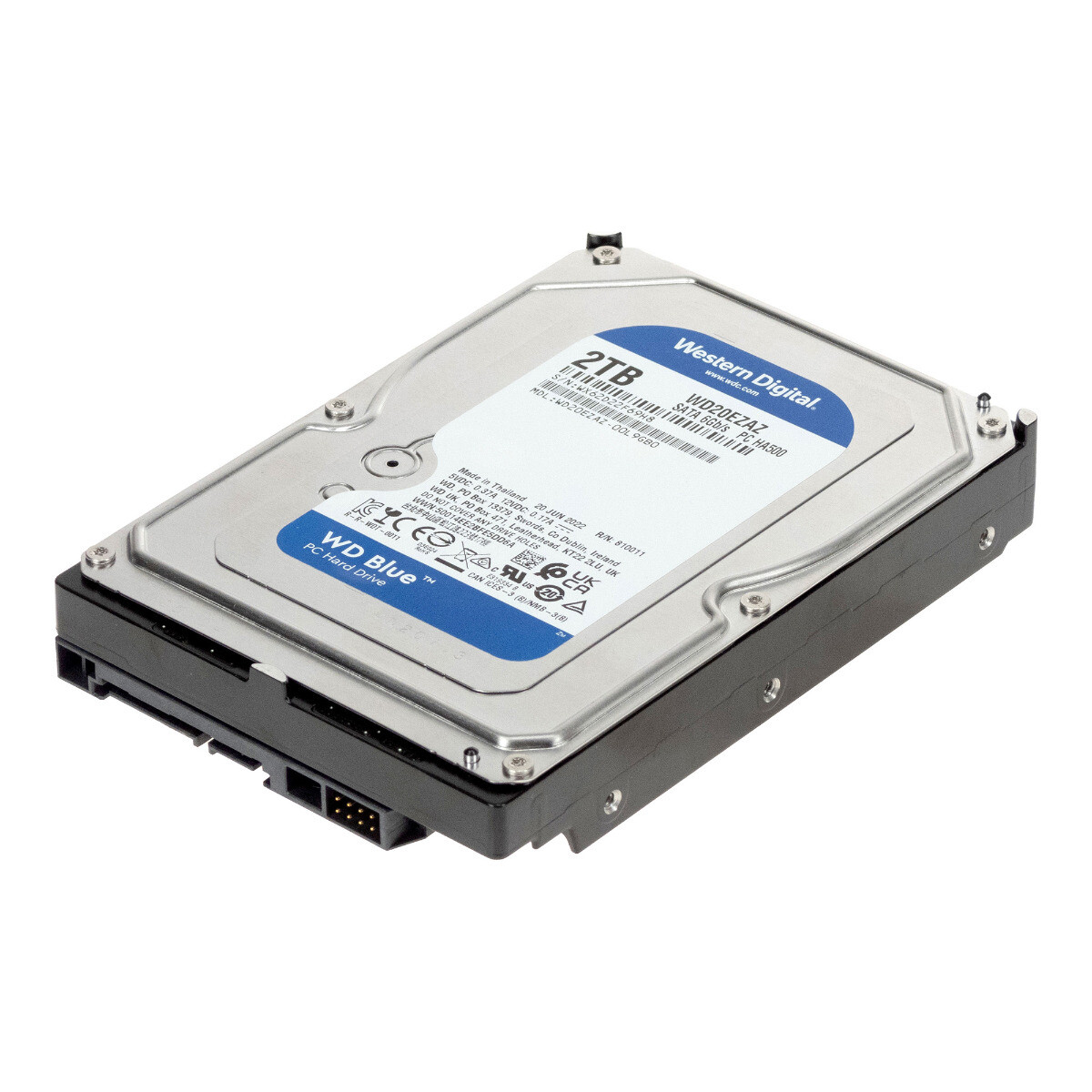 使用48時間☆2TB☆ Western Digital WD Blue いつでも2倍！5.0のつく