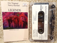 Vintage 1988 Cassette Tape Legends Eric Tingstad Nancy Rumbel Narada Productions