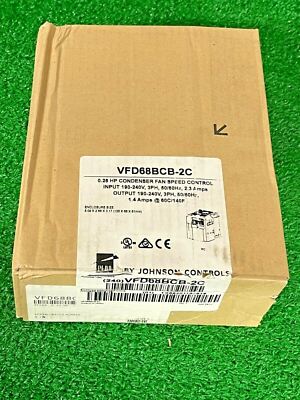 Johnson Controls VFD68BCB-2C Variable Speed Drive Condenser Fan Speed Control 