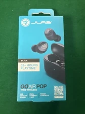 JLab - GO Air POP True Wireless In-Ear Headphones - Black