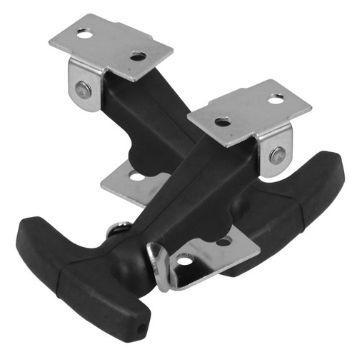 2 Pcs Hood Latch Flexible T-handle Draw Latches Replacement Tool Catch - Picture 5 of 23