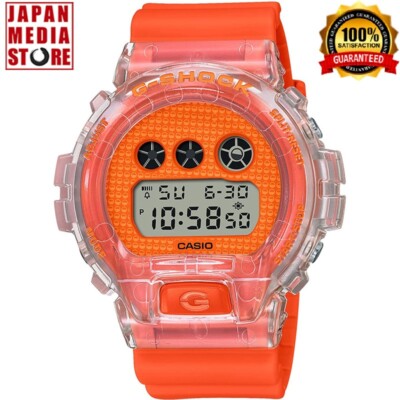 CASIO G-SHOCK DW-6900GL-4JR Lucky Drop Orange Limited Series Digital Men Watch