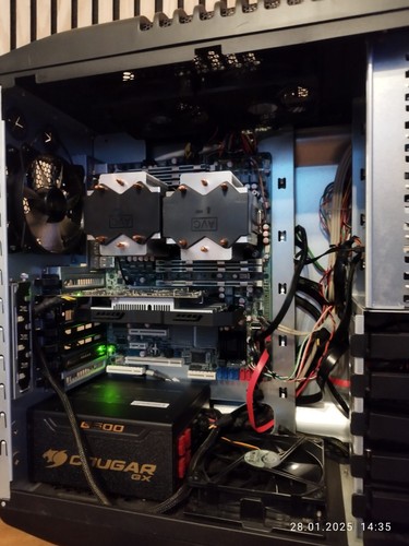 Workstation PC 2x Intel Xeon X5675/48GB RAM/Nvidia/AsusZ8NA-D6/Cooler Master/Win - Bild 9 von 13