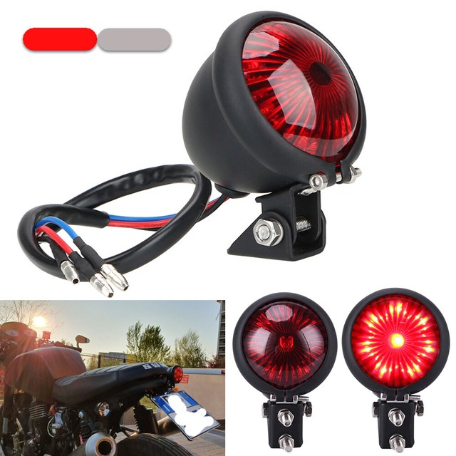 Lucas-style LED Tail Light for Harley Cafe Racer Bobber ...