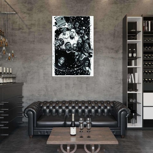 Póster estampado de decoración de pared 62350 de rap y hip hop - Imagen 3 de 7