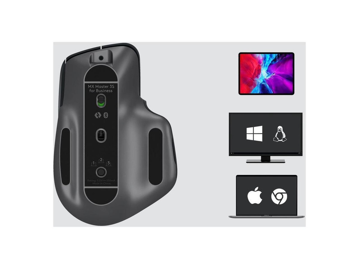 M*a様 Logitech MX Master 3S for Mac ブラック MX Master 3S Wireless Bluetooth Mouse for Mac | Logitech