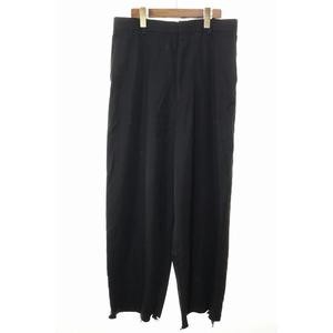 BALENCIAGA Tapered Suit Slacks Pants M Size 699005 TJT3 Black [Brand Old thumbnail 10