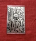 Batman The Joker Antique Finish 1 oz Silver Card