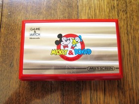 NINTENDO Mickey & Donald Game & Watch (DM-53) in Very Good Condition