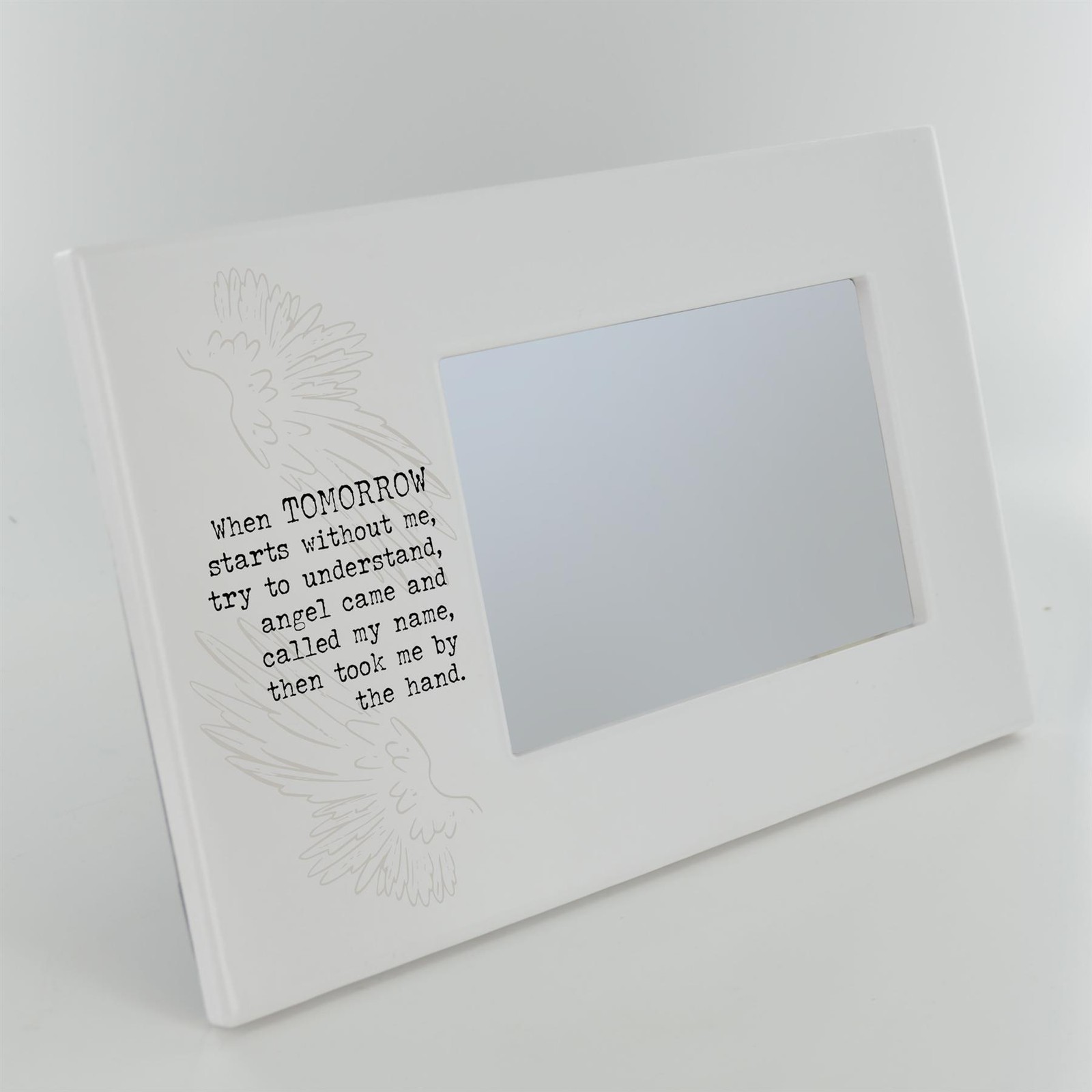 WHEN TOMORROW STARTS CERAMIC TILE FRAME 26