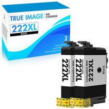 222XL Black Replacement Ink Cartridges for Epson Expression Home XP-5200 Lot
