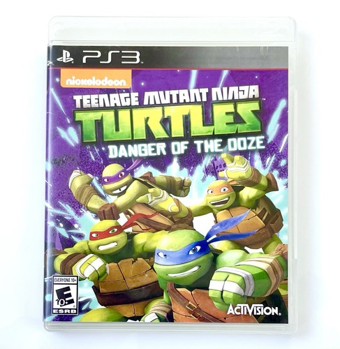 💥 Teenage Mutant Ninja Turtles: Danger of the Ooze Sony PlayStation 3 PS3 💥 - Foto 1 di 2