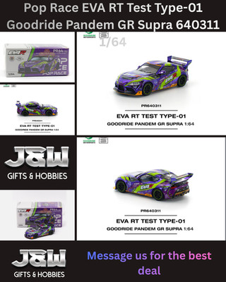Pop Race EVA RT Test Type-01 Goodride Pandem GR Supra 640311 1/64