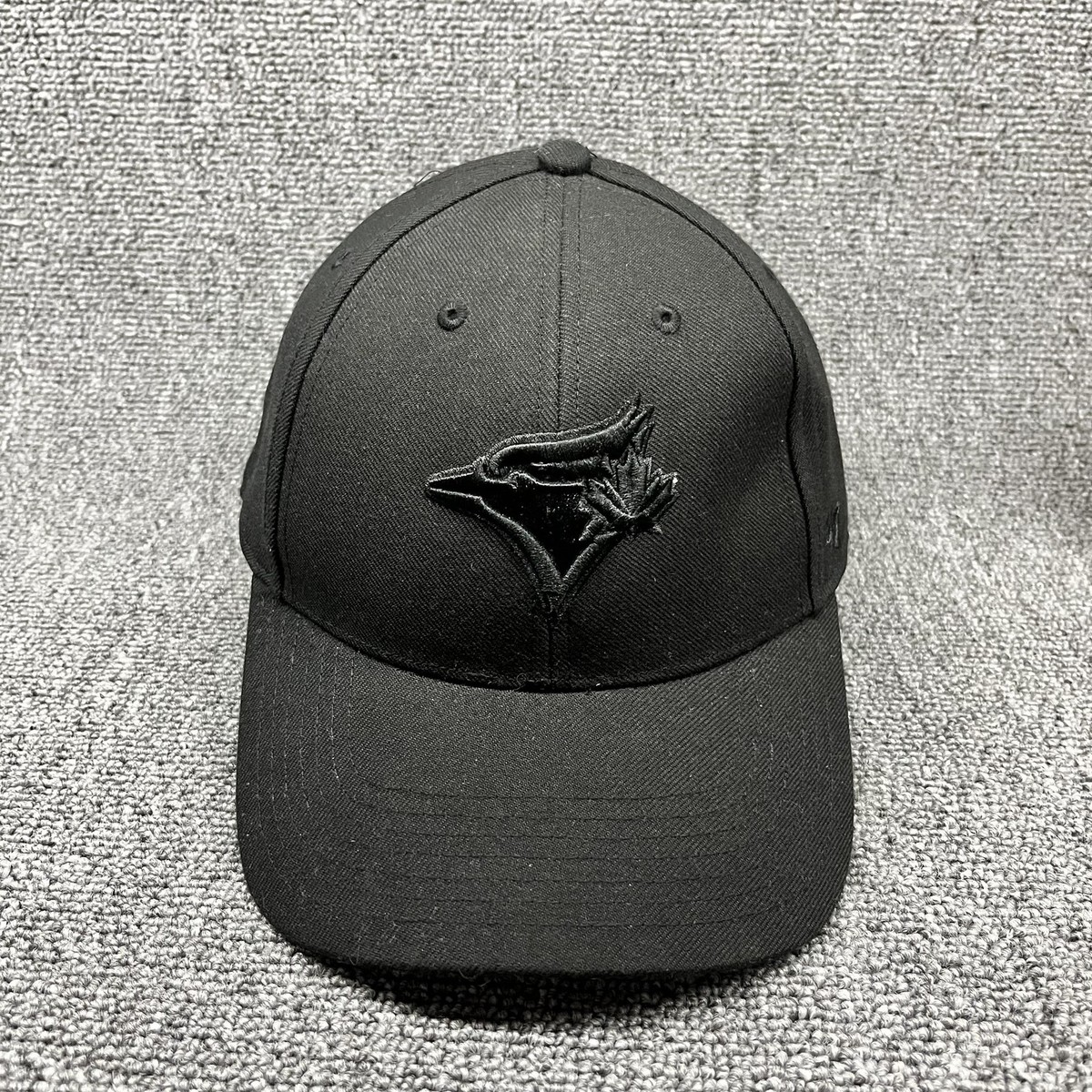 '47 Brand Toronto Blue Jays Youth MVP Hat Black on Black ERROR Adjustable