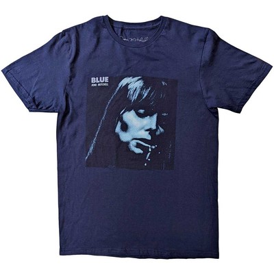 Joni Mitchell Blue Official Merchandise T-Shirt M/L/XL Neu