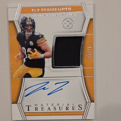 Panini National Treasures Pat Freiermuth Steelers Rookie Patch Auto /49 #MTS-PFR