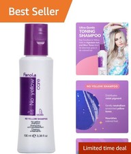 Image of Revitalizing Fanola No Yellow Shampoo Anti-Yellow Toning for Blonde Hair - 100ml