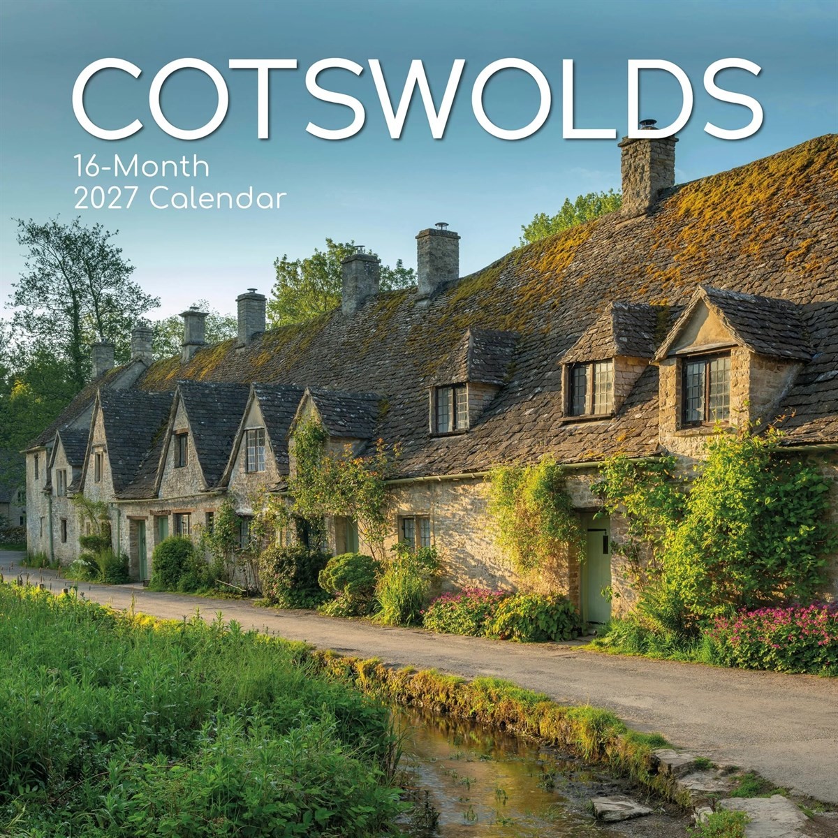 Cotswolds Calendar 2027, Wall Calendars, Month To View, Travel, Gift