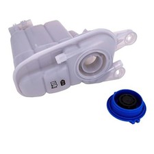 Coolant Overflow Reservoir Tank with Cap Sensor Compatible with Audi A4,