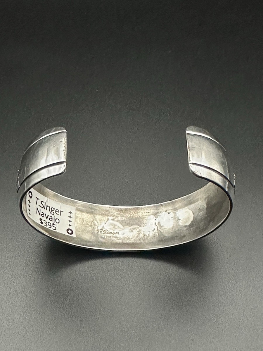 Vintage TOMMY SINGER Navajo Sterling Silver horse Storyteller
