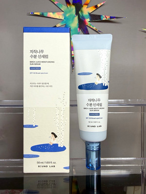 ROUND LAB Birch Juice Sun Serum SPF 50 Broad Spectrum Moisturizing 50 ml