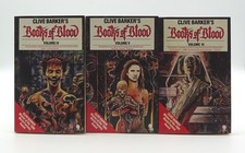 Clive Barker's Books of Blood 3-Volume Set 4-6 IV V VI PB 1st Print Sphere 1985