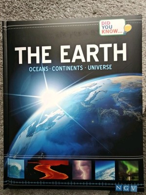 Kids Science Book, The Earth, Oceans, Continents,Universe.