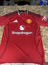 adidas Manchester United Jersey Red Medium